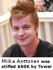 Poker Player Miika Anttonen